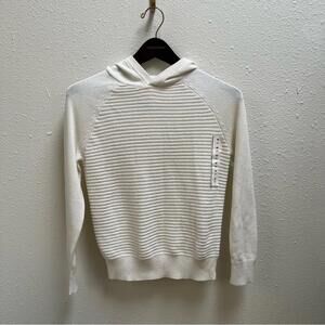 NWT Cat & Jack Kids Cream Hoodie Size 8 Medium